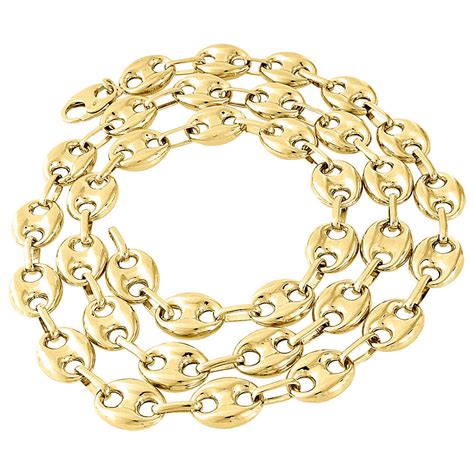 gucci and marinor gold chains|Gucci marina chain necklace.